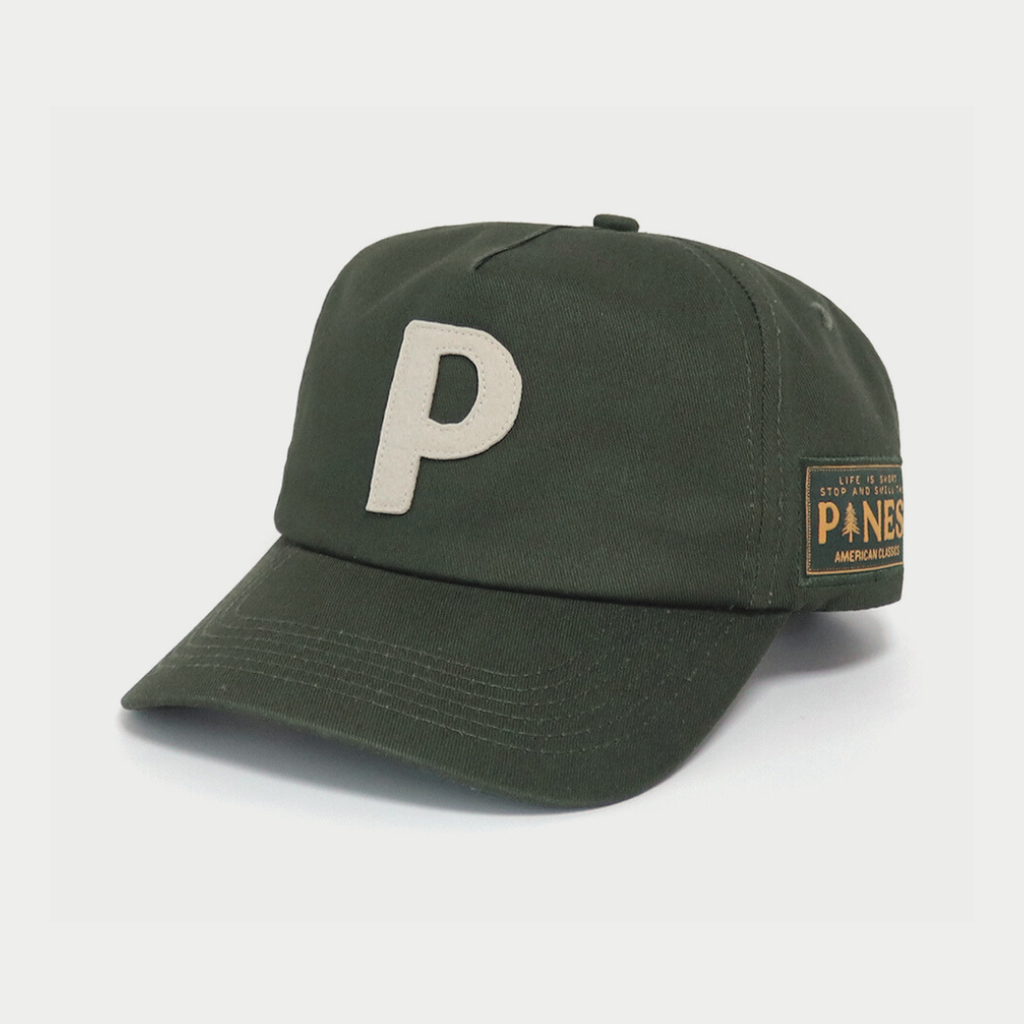 Canvas Letter Cap - Forest