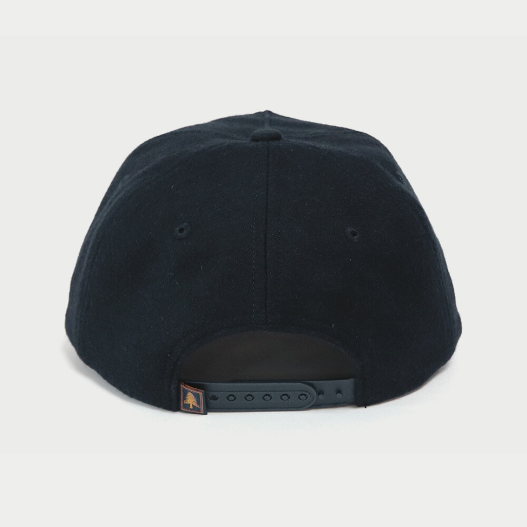 Wool Cap - Navy / Oat