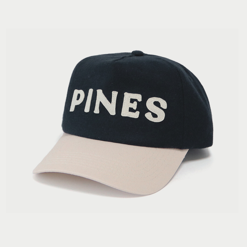 Wool Cap - Navy / Oat