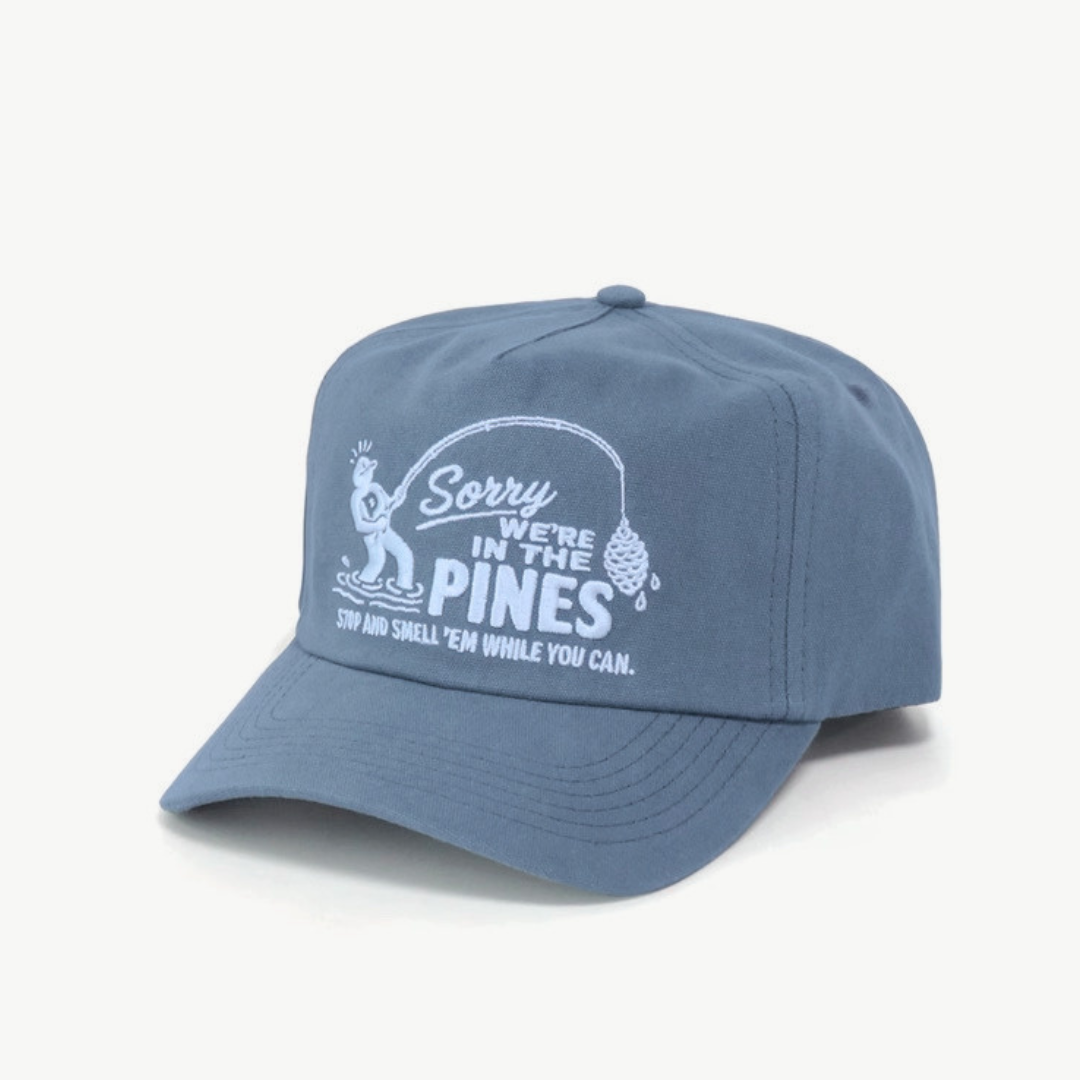 "Sorry" Cap - Washed Blue