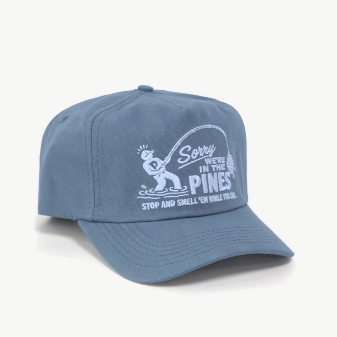 "Sorry" Cap - Washed Blue