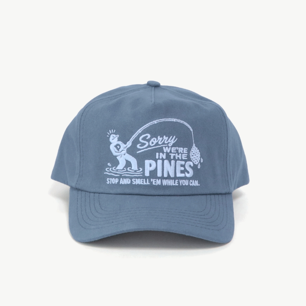 "Sorry" Cap - Washed Blue