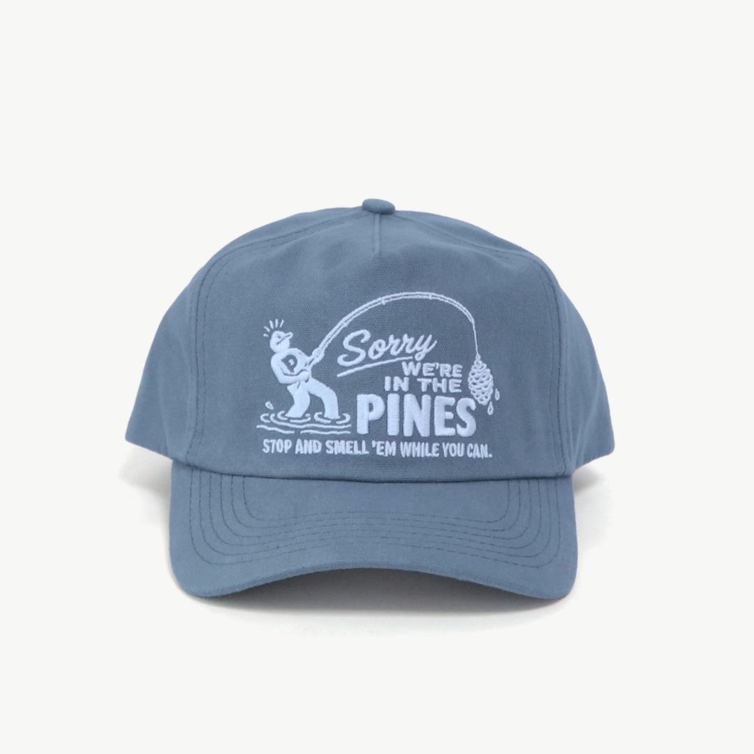 "Sorry" Cap - Washed Blue
