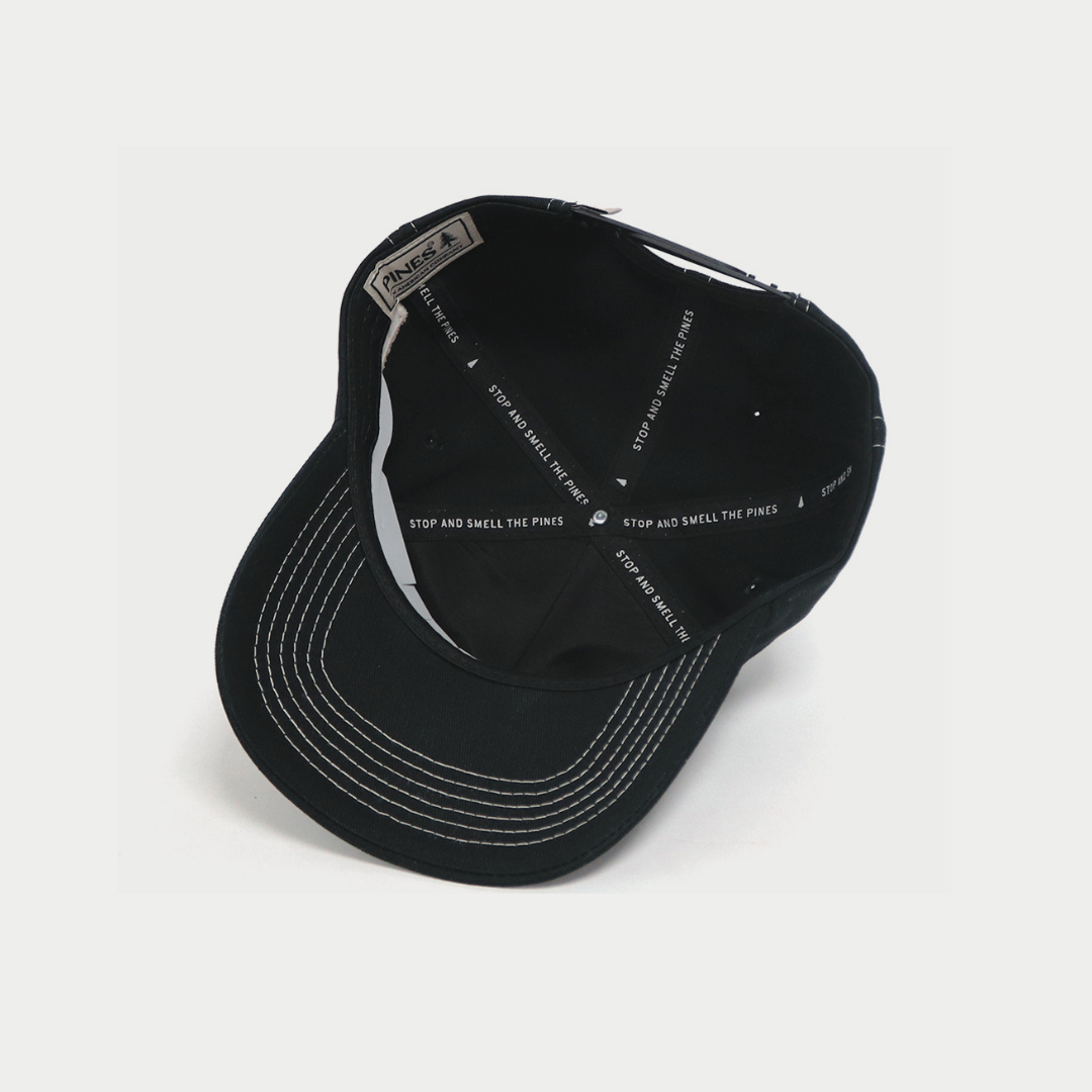 Canvas Letter Cap - Black