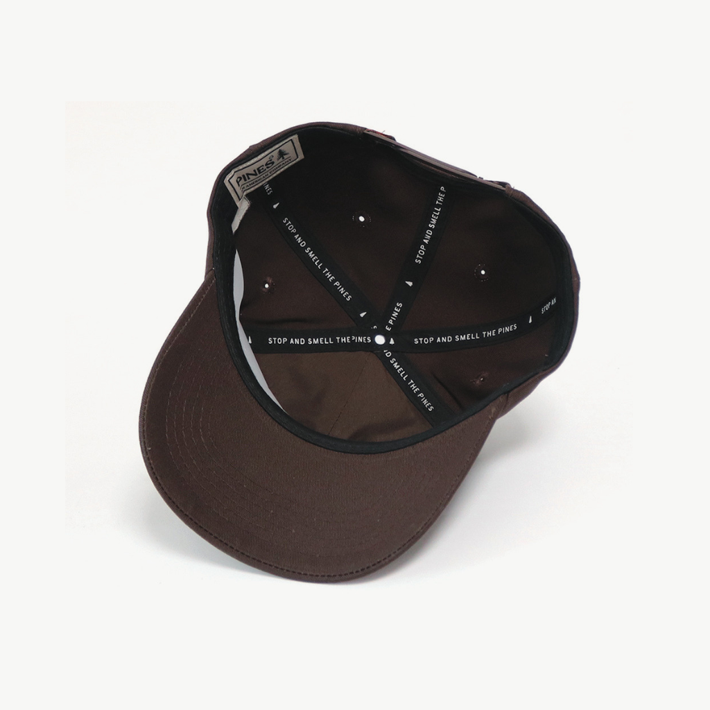 Letter Cap - Brown