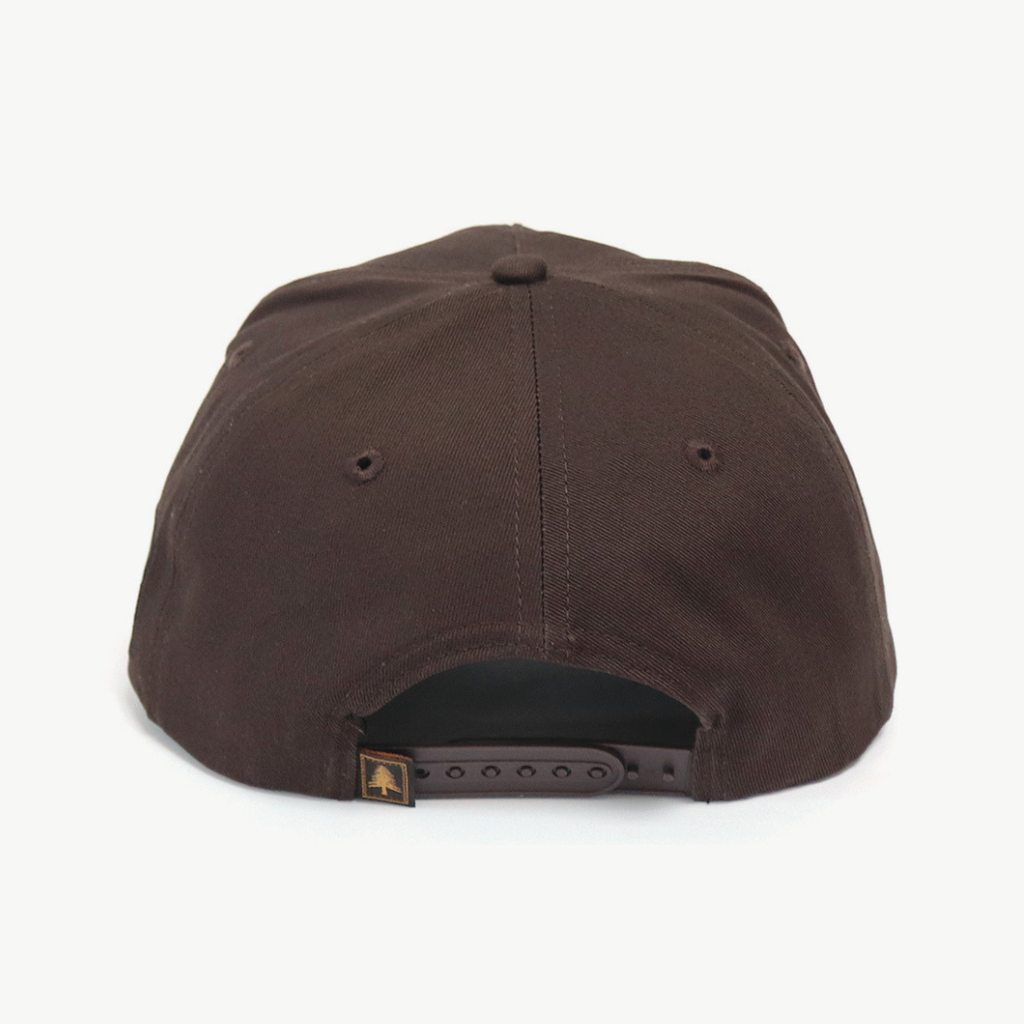 Letter Cap - Brown