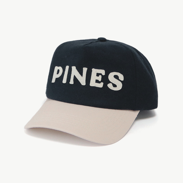 Wool Cap - Navy / Oat