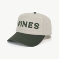 Wool Cap - Oat / Forest