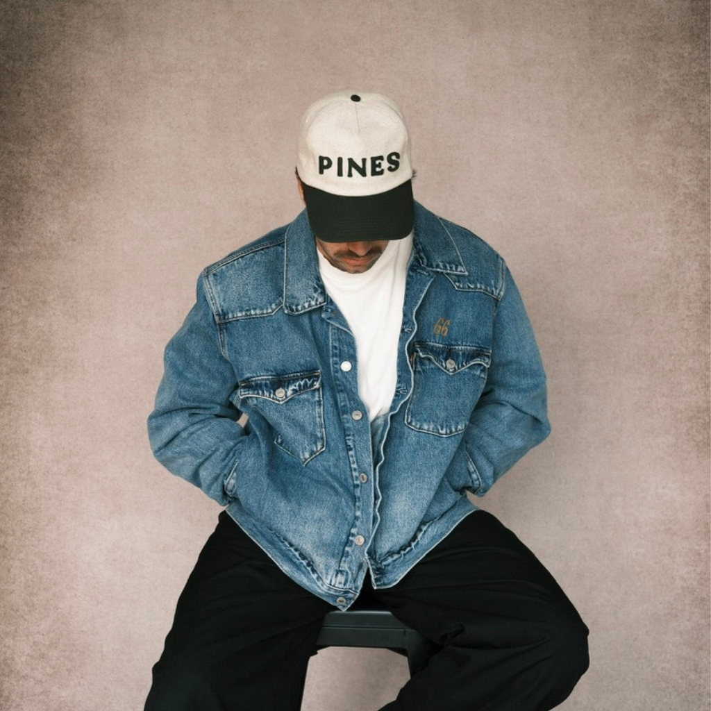 Wool Cap - Oat / Forest