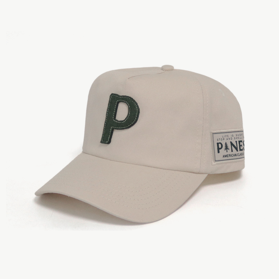 Letter Cap - Tan