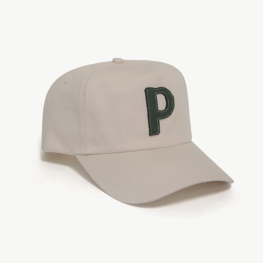 Letter Cap - Tan