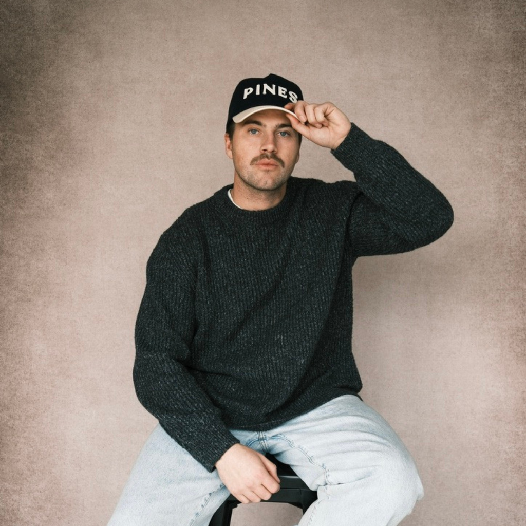 Wool Cap - Navy / Oat