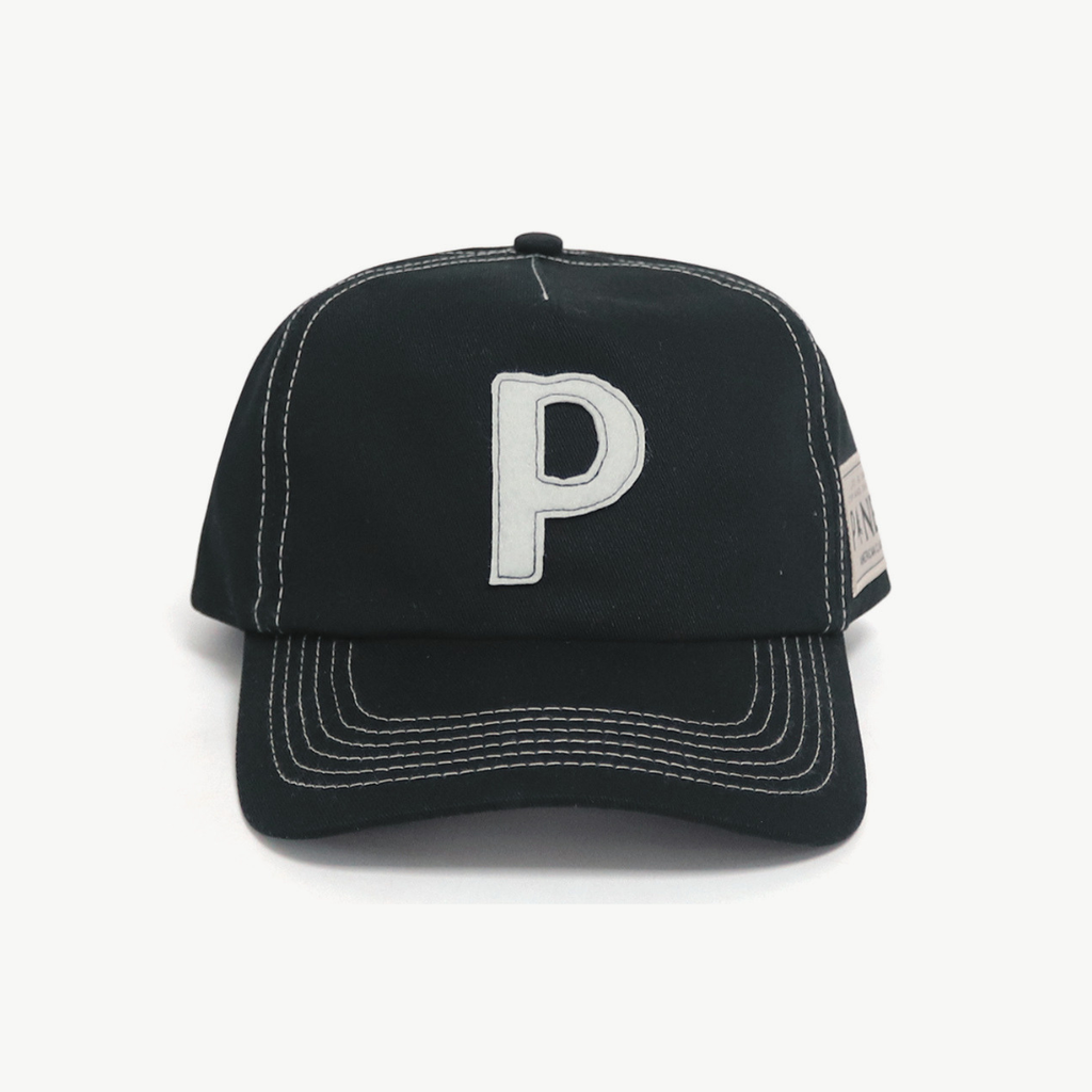Letter Cap - Black