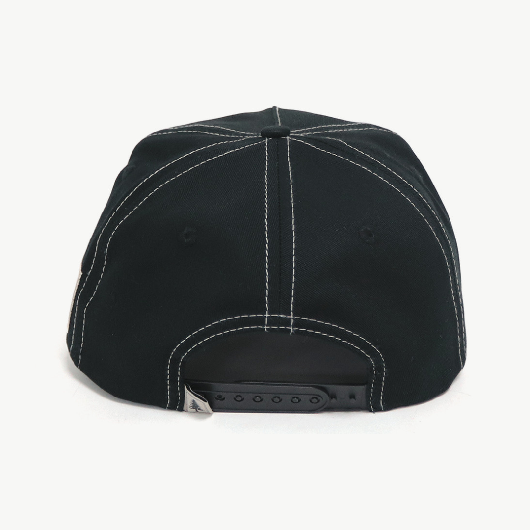 Letter Cap - Black