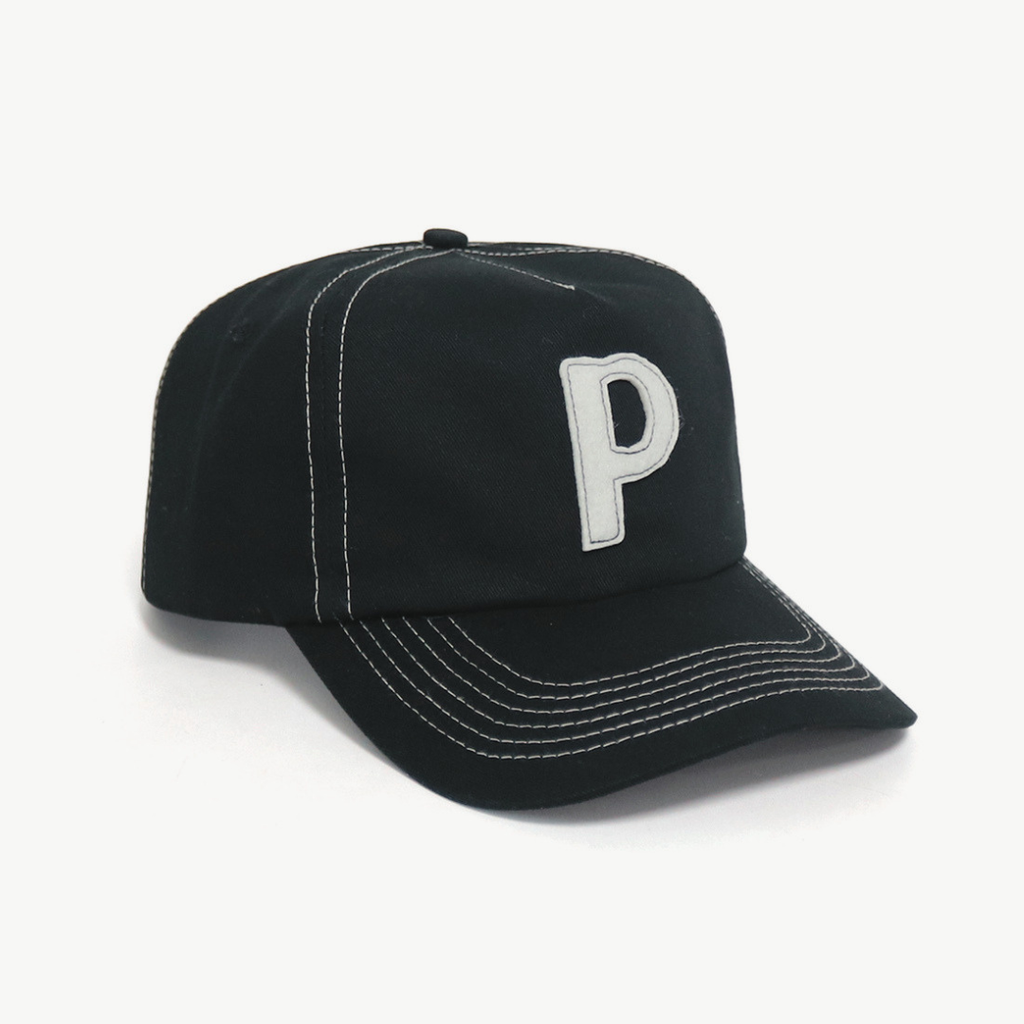 Letter Cap - Black