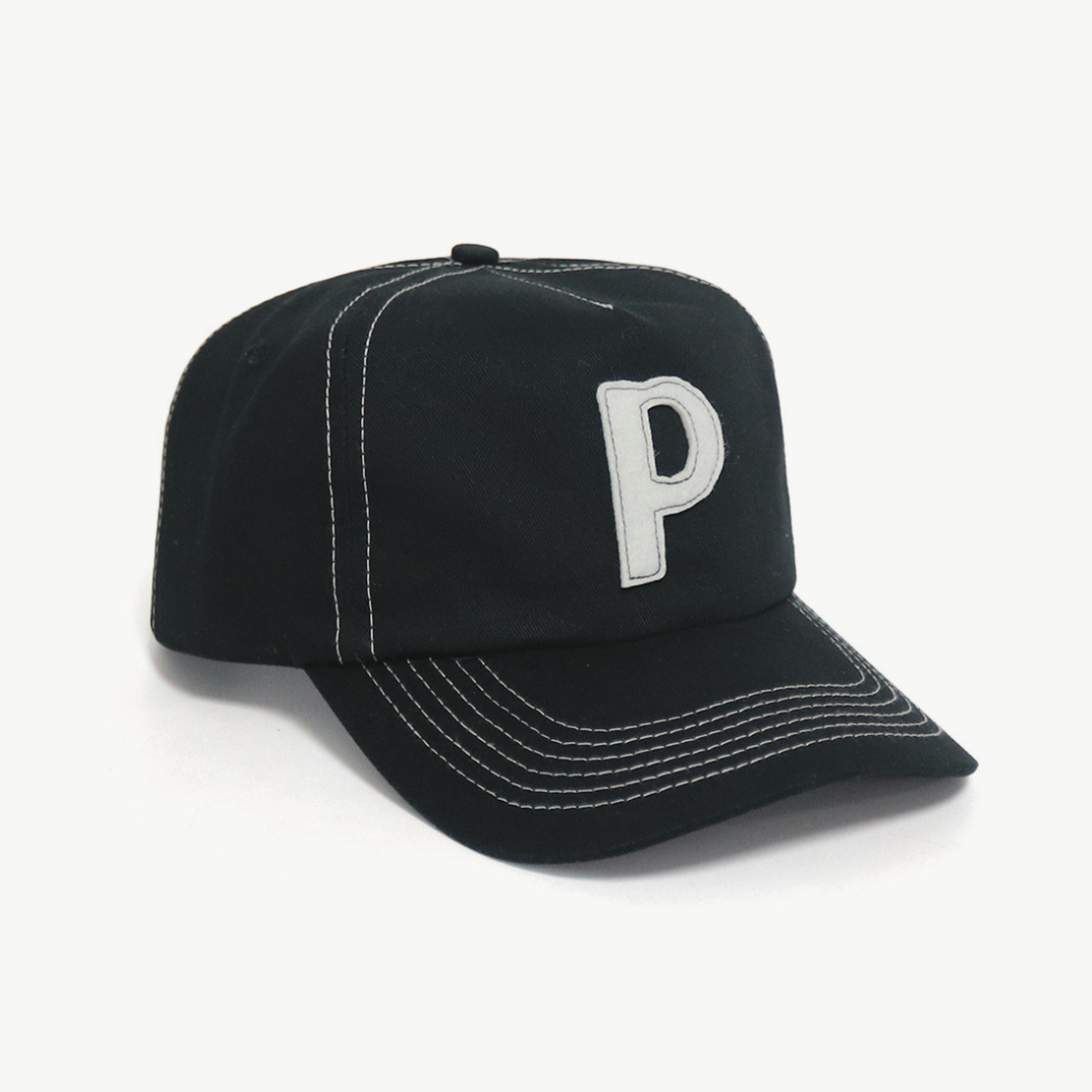 Letter Cap - Black