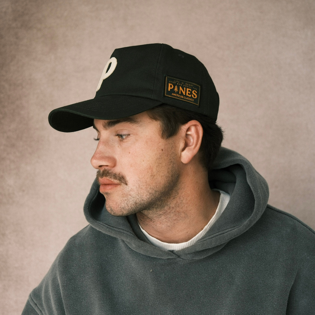 Canvas Letter Cap - Forest