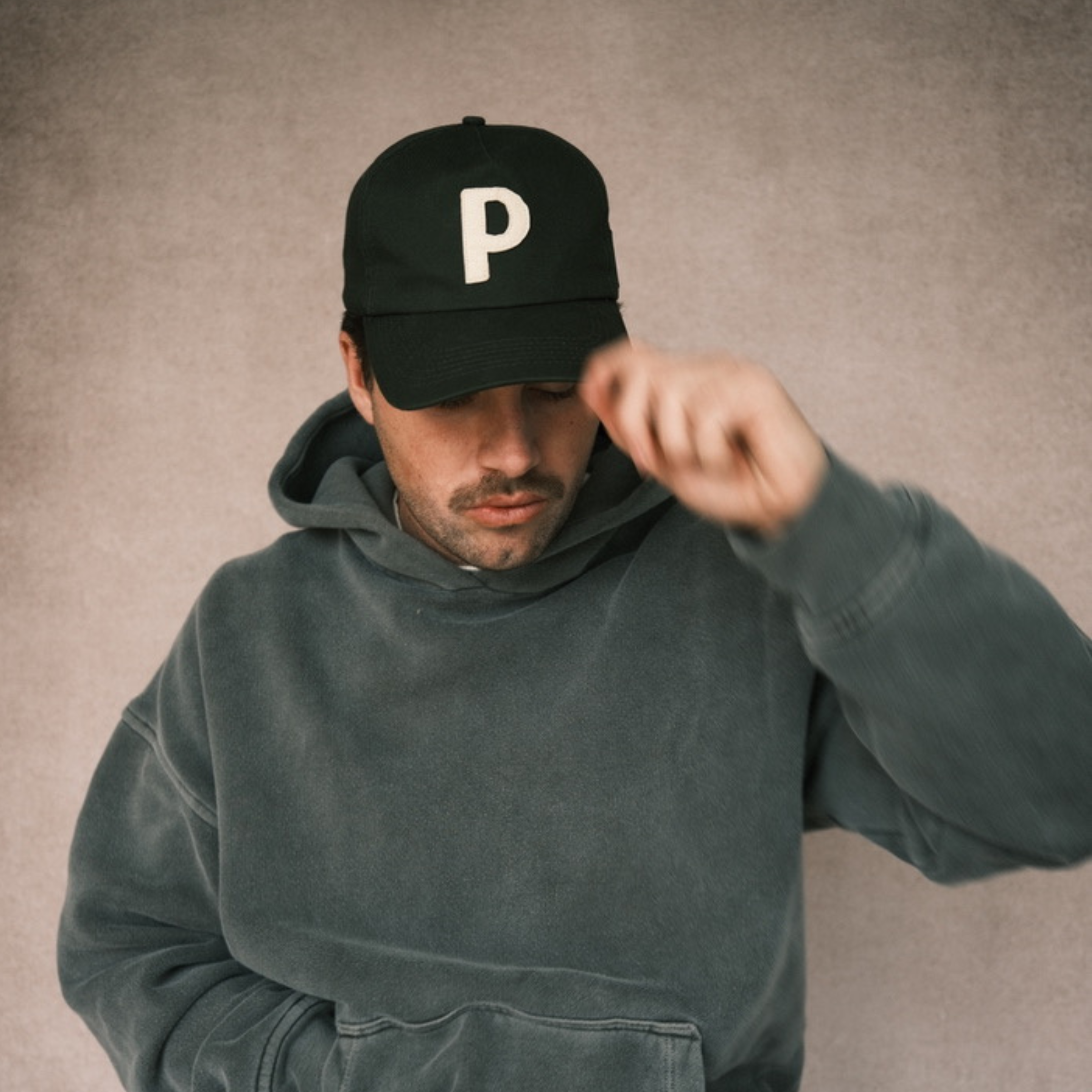 Canvas Letter Cap - Forest