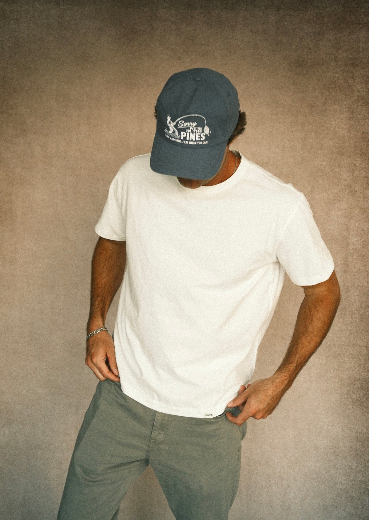 "Sorry" Cap - Washed Blue
