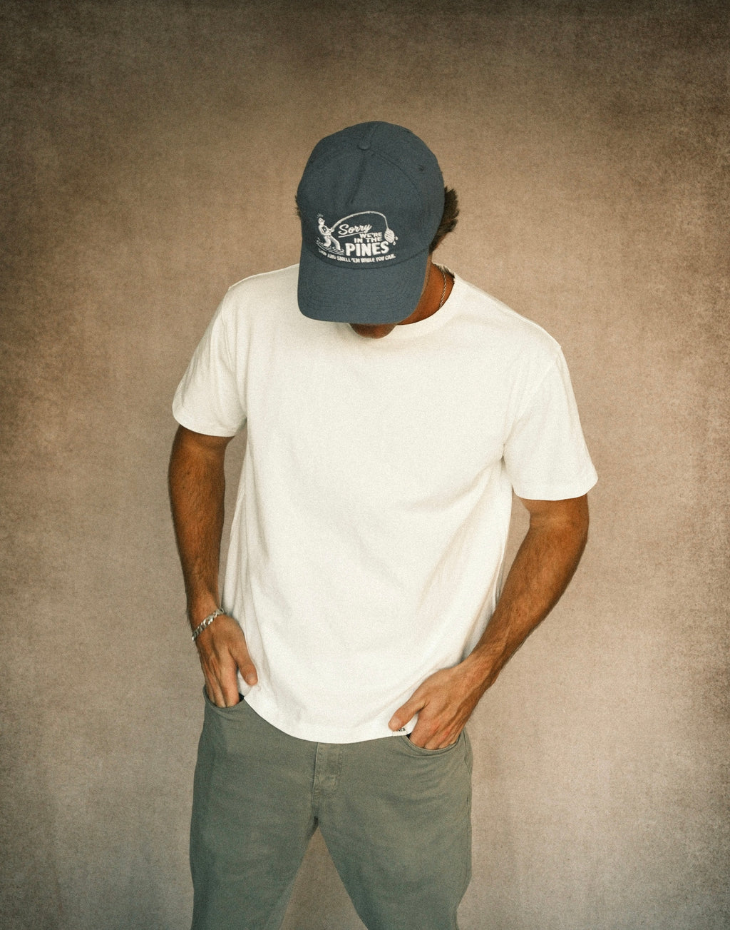 "Sorry" Cap - Washed Blue
