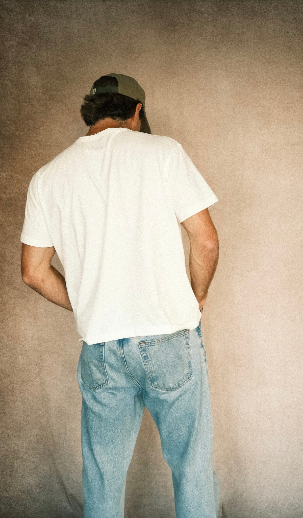 Short-Sleeve Cotton Tee - White