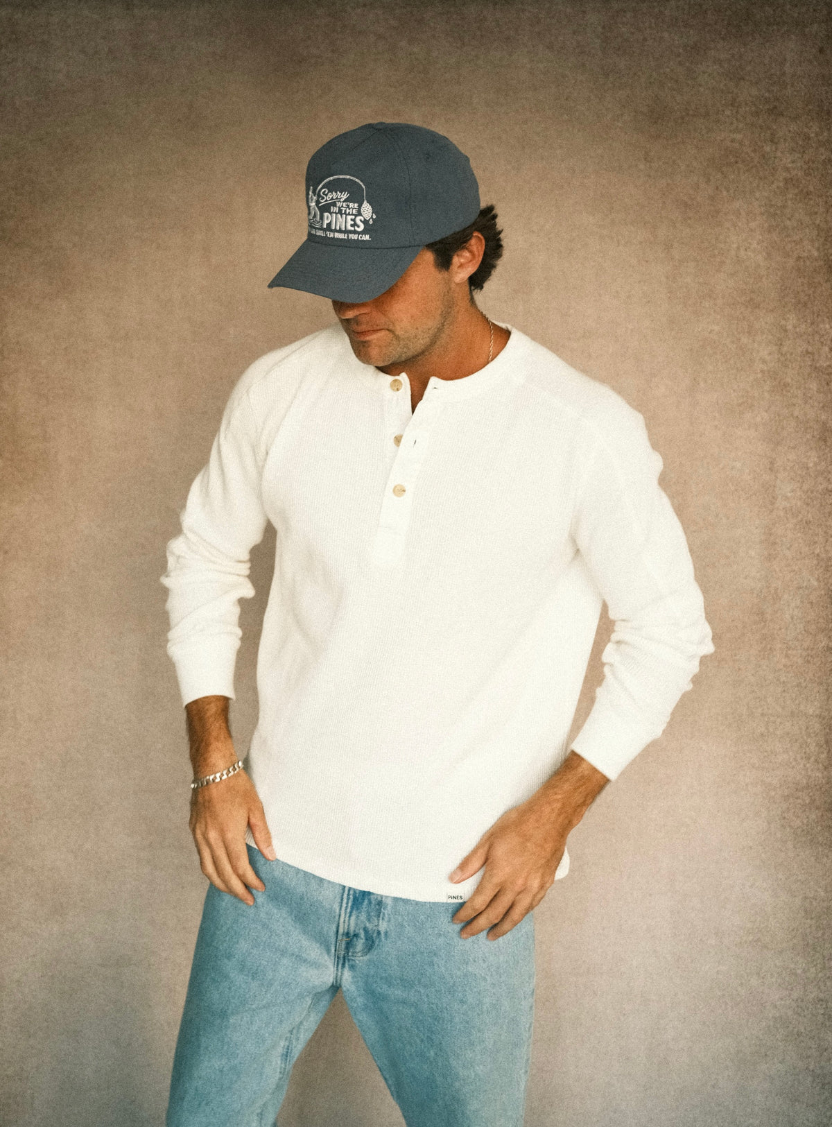 "Sorry" Cap - Washed Blue