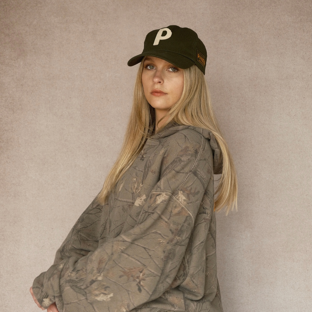 Canvas Letter Cap (Forest)